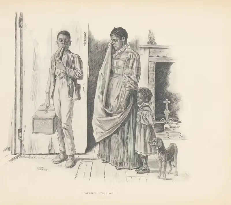 Разрыв домашних уз by Дж. Кэмпбелл Филлипс, 1899 — digital art print download