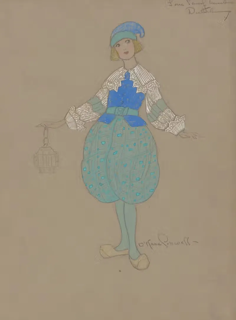 Лампа любви номер-голландский by Хелен Маргарита О'Кейн, 1920 - 1921 — digital art print download