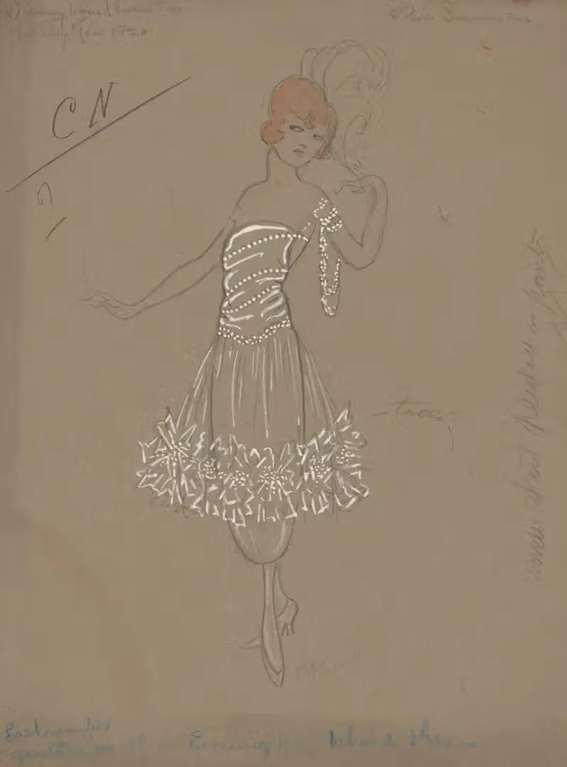 Miss Sanderson. by Helen Marguerite O'Kane, 1920 - 1921 — digital art print download