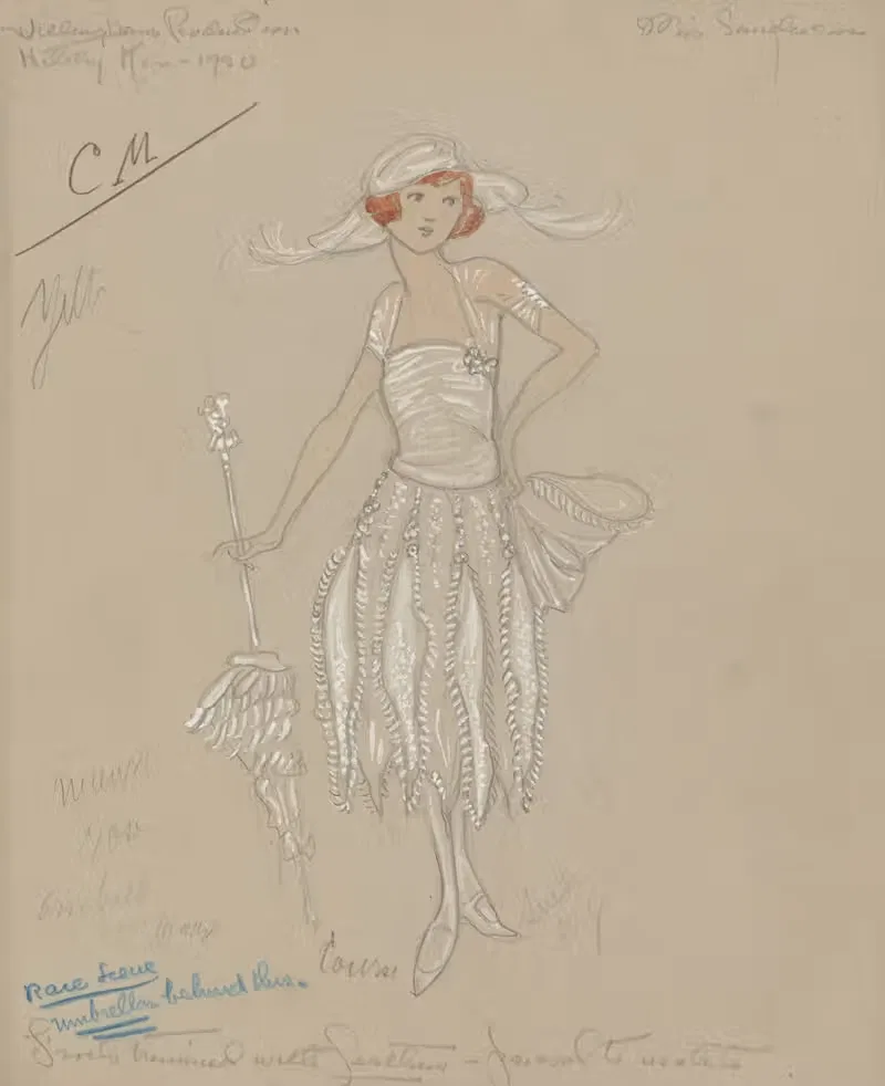 Мисс Сандерсон by Хелен Маргарита О'Кейн, 1920 - 1921 — digital art print download