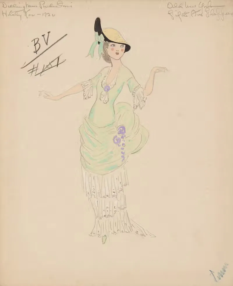 Старая Нью-Йоркская Пятая авеню by Хелен Маргарита О'Кейн, 1920 - 1921 — digital art print download