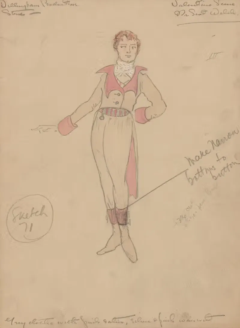 Сцена на Валентинов день - г-н Скотт Уолш by Хелен Маргарита О'Кейн, 1920 - 1921 — digital art print download