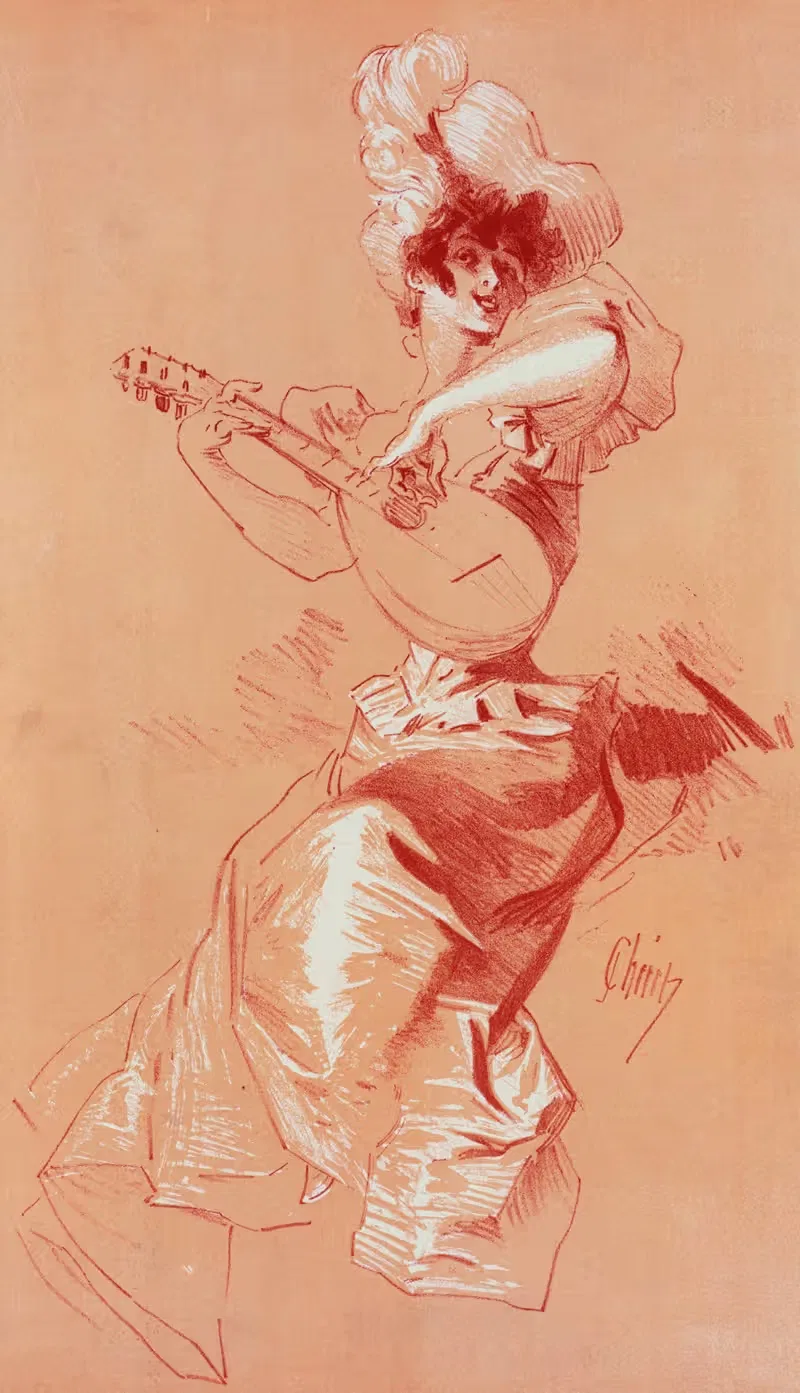 Мастера плаката by Жюль Шере, 1899 — digital art print download