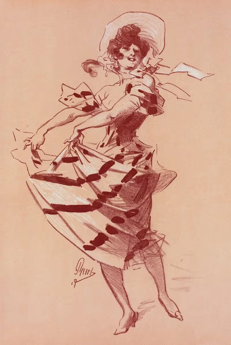 Maîtres de l'Affiche by Jules Chéret, 1900 — digital art print download