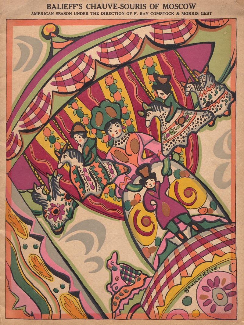 Летучая мышь (программа) by Ральф Бартон, 1922 — digital art print download