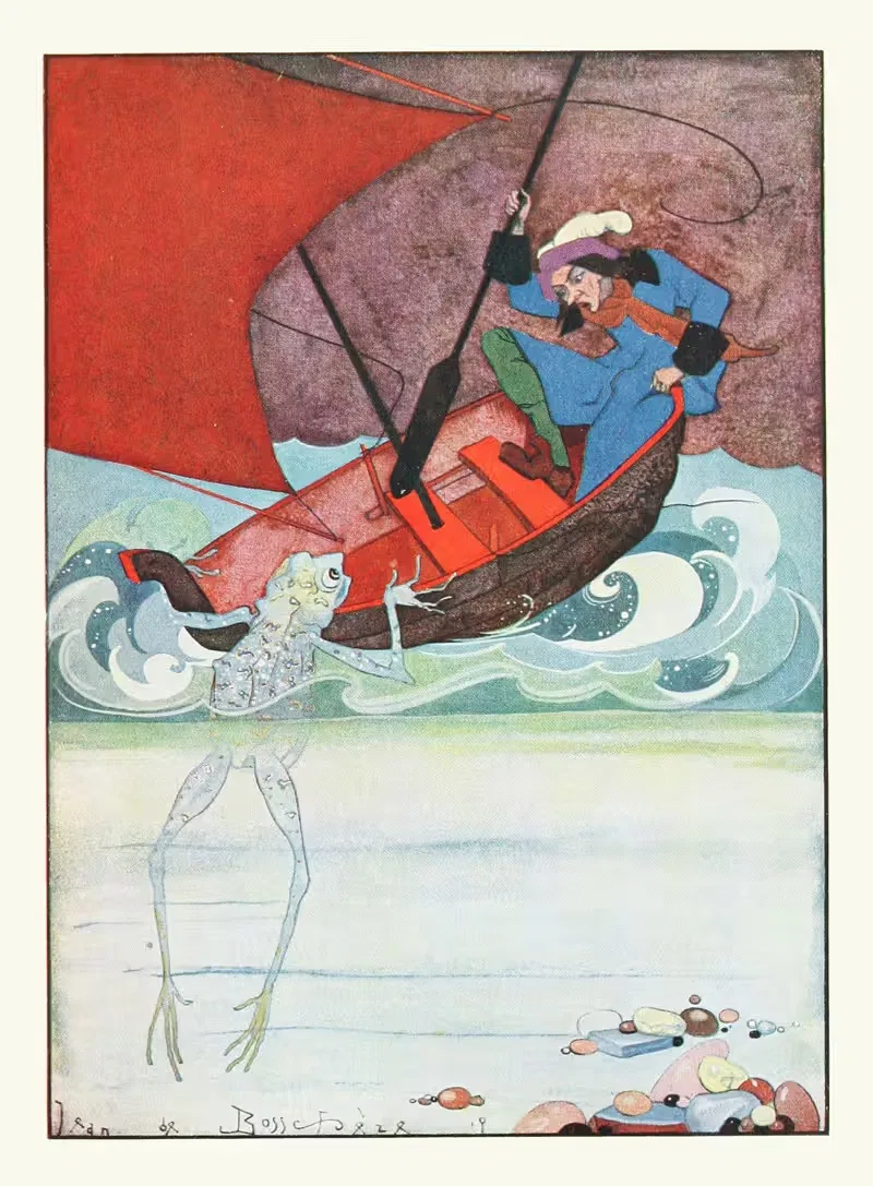I banged it a good while with one of my sculls — Jean de Bosschère