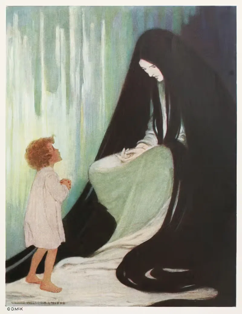 Ты болен, дорогой Северный Ветер by Джесси Уилкокс Смит, 1919 — digital art print download