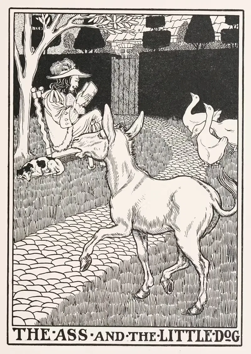 The Ass and the Little Dog — Percy J. Billinghurst