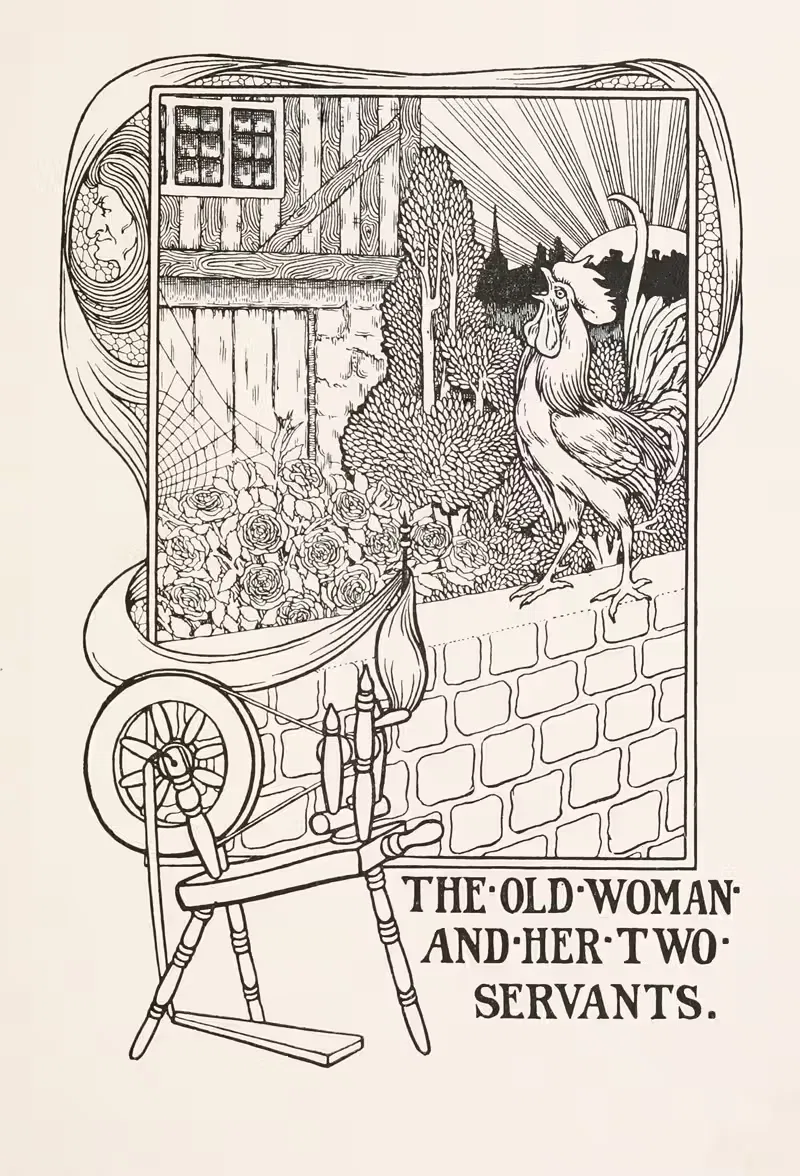The old woman and her two servants — Percy J. Billinghurst