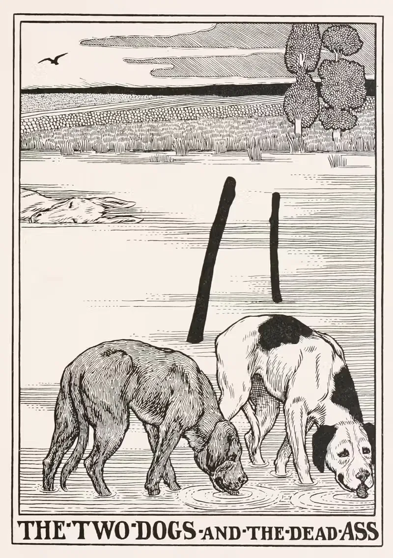 The Two Dogs and the Dead Ass — Percy J. Billinghurst