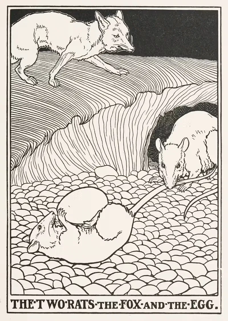 The Two Rats, the Fox, and the Dog — Percy J. Billinghurst