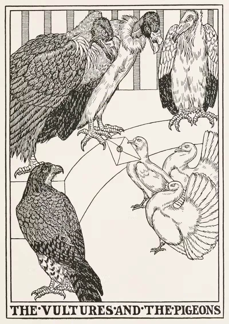 The Vultures and the Pigeons — Percy J. Billinghurst