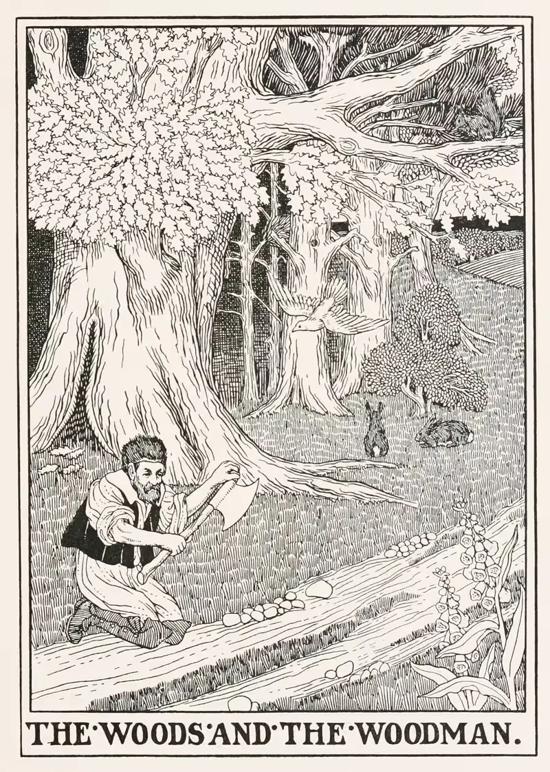 The Woods and the Woodman — Percy J. Billinghurst