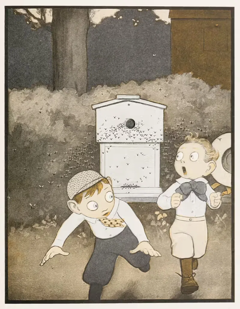 Книга о дырах, стр. 21 by Петер Ньюэлл, 1908 — digital art print download
