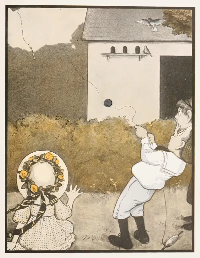 Книга с дыркой Пл.22 by Петер Ньюэлл, 1908 — digital art print download