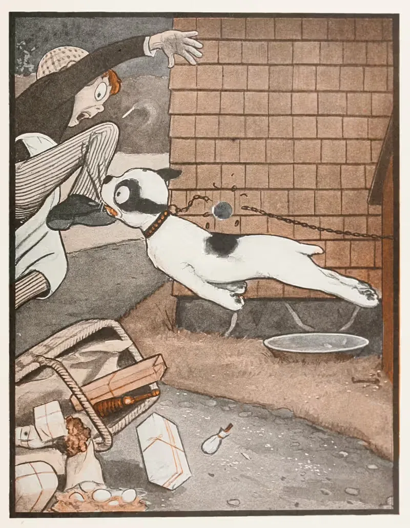 Книга с дыркой Пл 23 by Петер Ньюэлл, 1908 — digital art print download