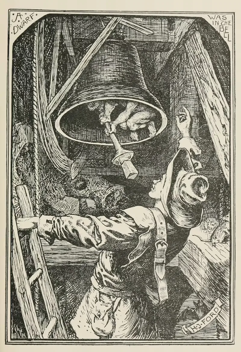 Гном был в колоколе by Генри Джастис Форд, 1906 — digital art print download