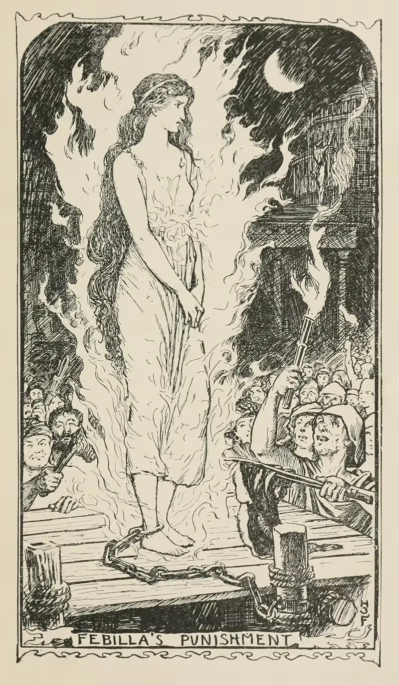 Наказание Фебиллы by Генри Джастис Форд, 1906 — digital art print download