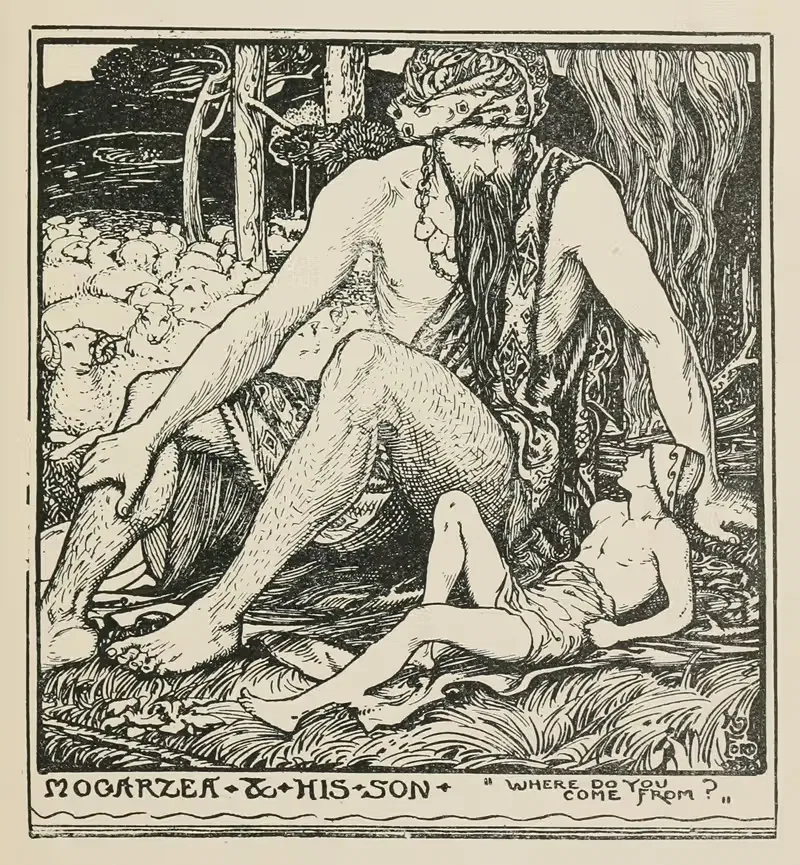 Mogarzea and his Son; Where do you come from — Henry Justice Ford