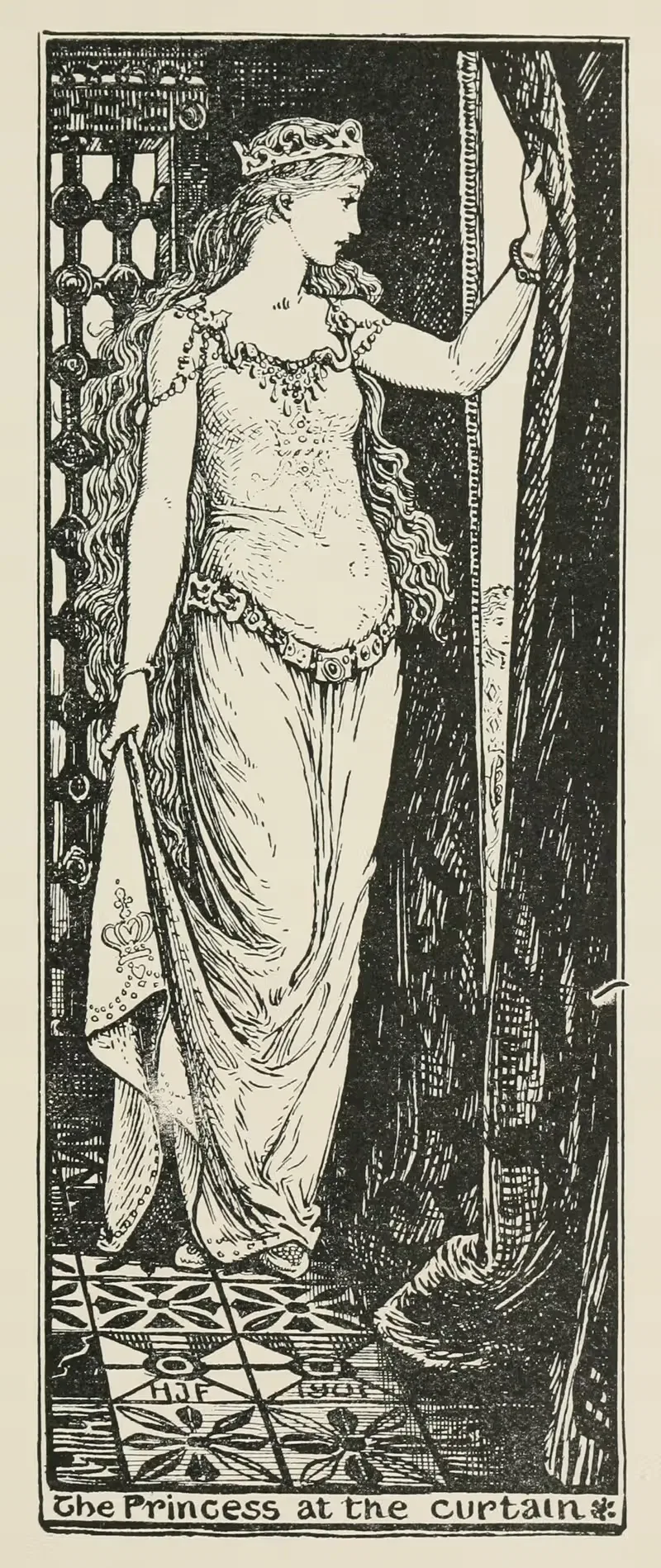 The Princess at the Curtain — Henry Justice Ford