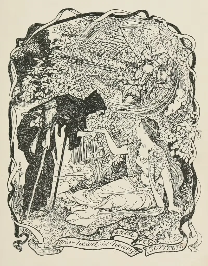 Your Heart is heavy with two Sorrows — Henry Justice Ford