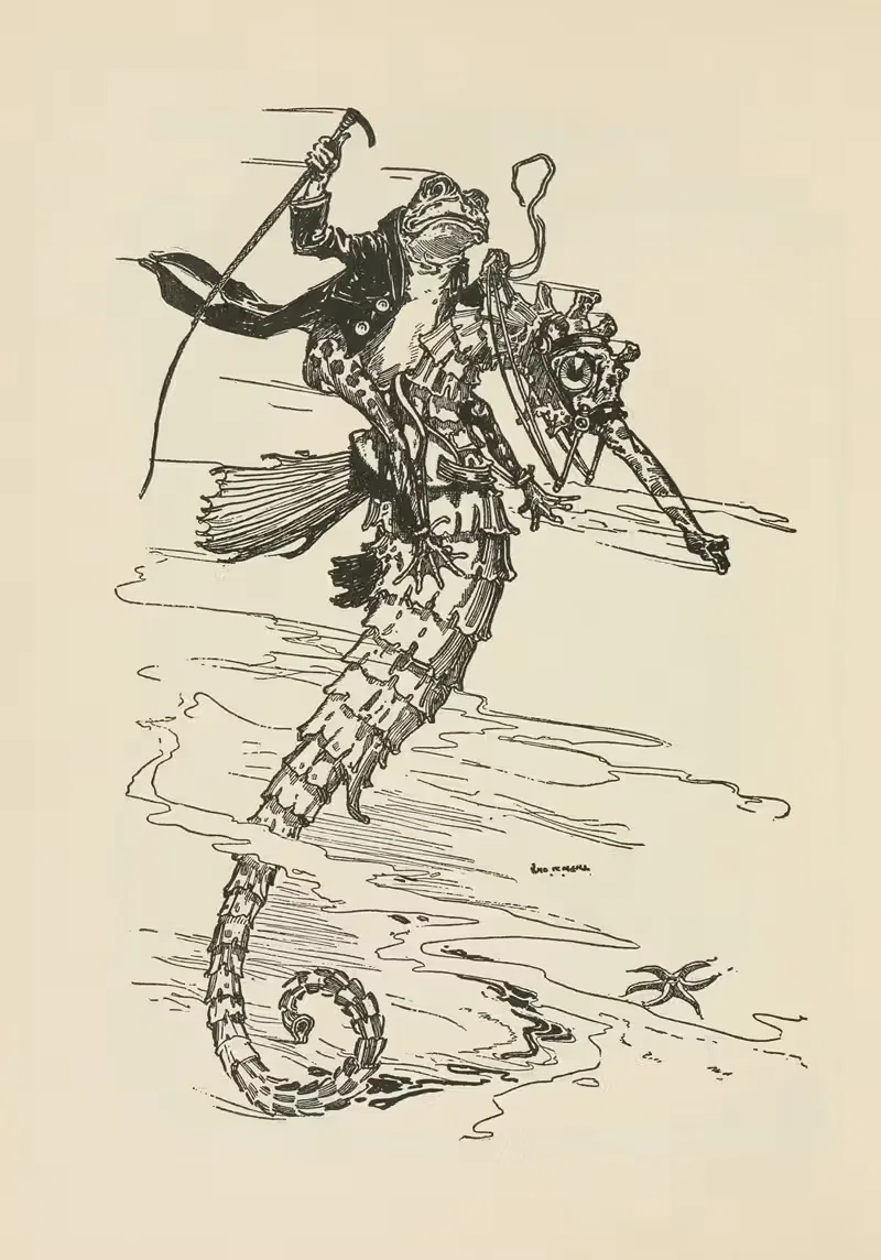 Морские феи pl 04 by Джон Реа Нейл, 1911 — digital art print download