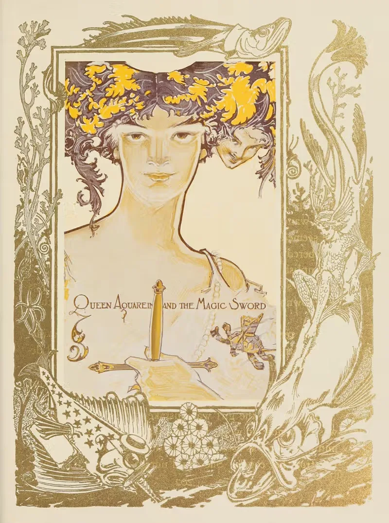 Морские феи pl 32 by Джон Реа Нейл, 1911 — digital art print download