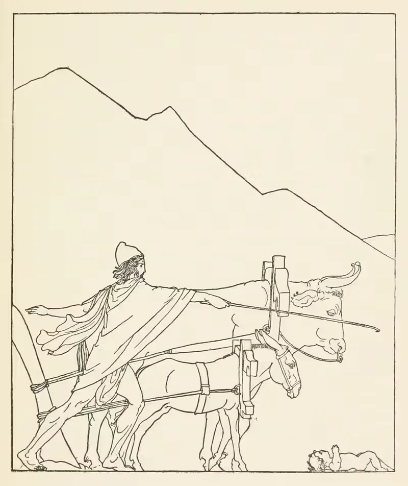 Гомеровские дети by Падрайк Колум, 1918 — digital art print download