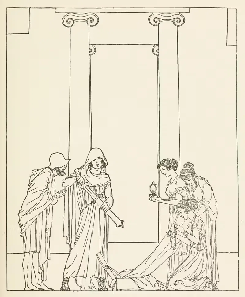 Гомеровские дети, пл. 14 by Падрайк Колум, 1918 — digital art print download