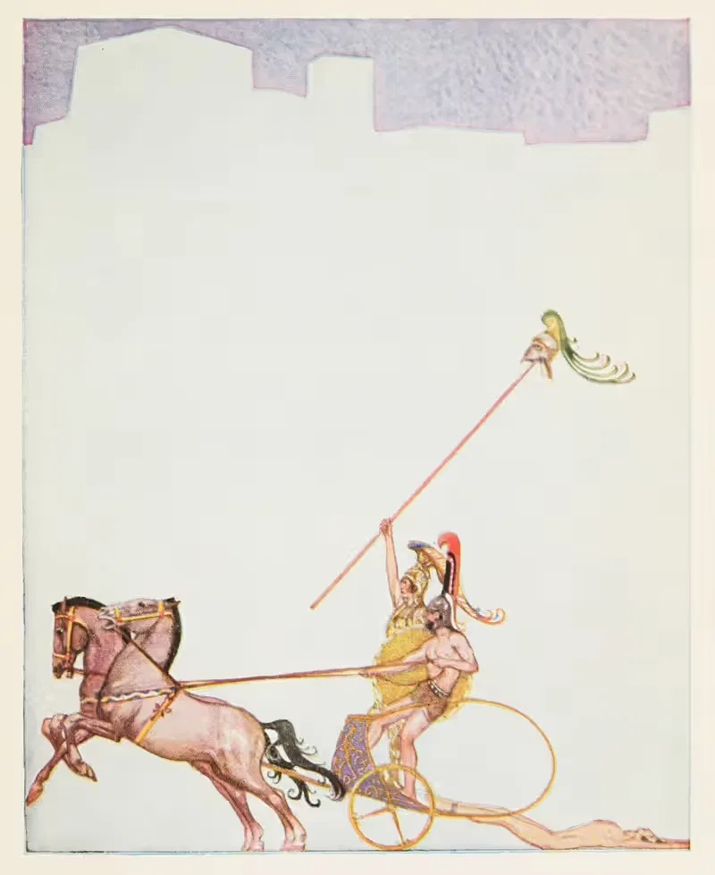 Гомеровские дети Пл.25 by Падрайк Колум, 1918 — digital art print download