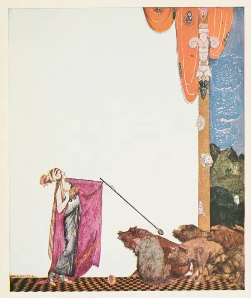 Гомер для детей pl 41 by Падрайк Колум, 1918 — digital art print download