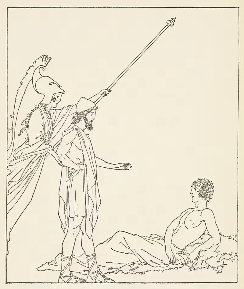 Гомер для детей, пл. 49 by Падрайк Колум, 1918 — digital art print download
