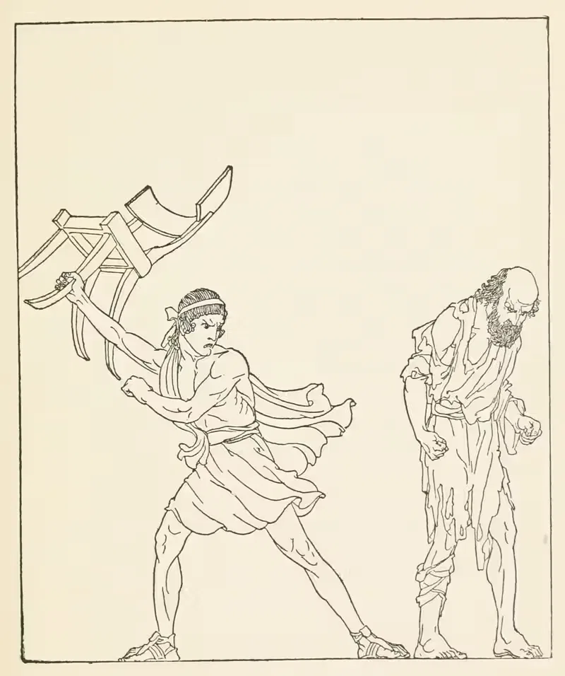 Гомер для детей Пл.51 by Падрайк Колум, 1918 — digital art print download