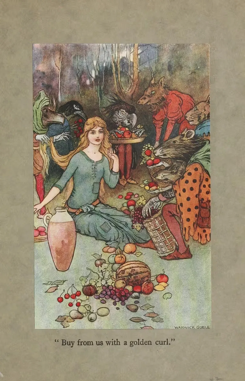 'Buy from us with a golden curl' — Warwick Goble