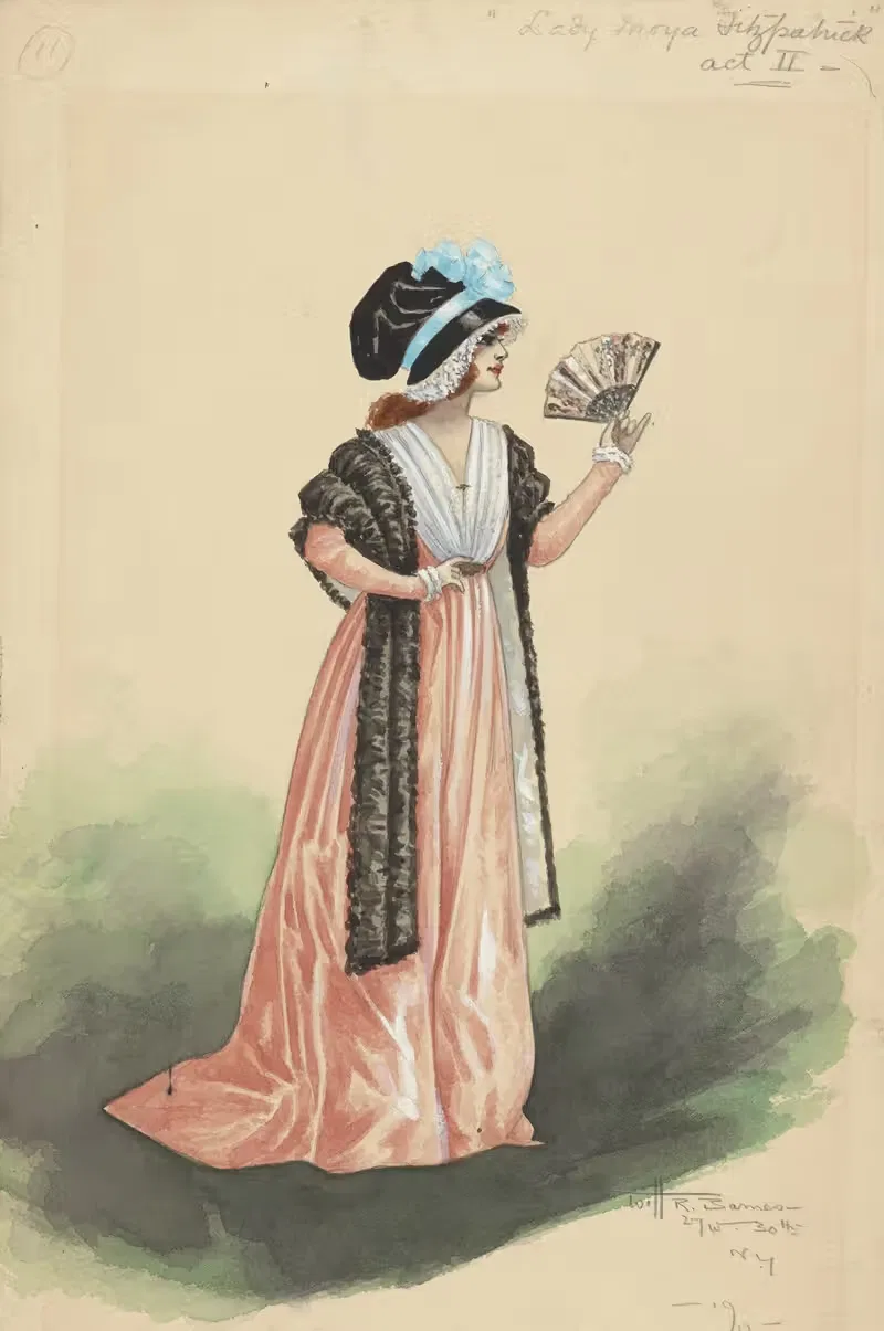 11-Леди Моя Фицпатрик-Акт II by Уилл Р. Барнс, 1912 — digital art print download