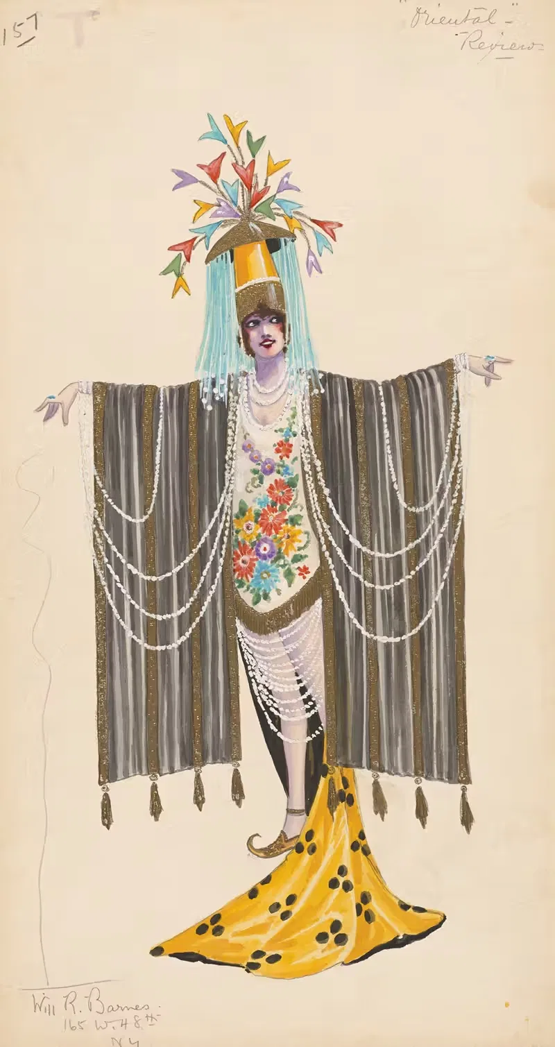 157-Oriental Review by Will R. Barnes, 1919 - 1920 — digital art print download
