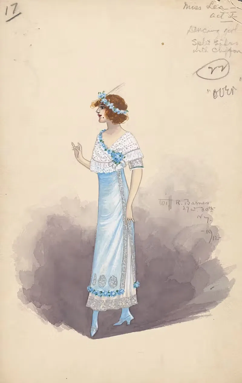 17-Мисс Лена-Акт I by Уилл Р. Барнс, 1912 — digital art print download