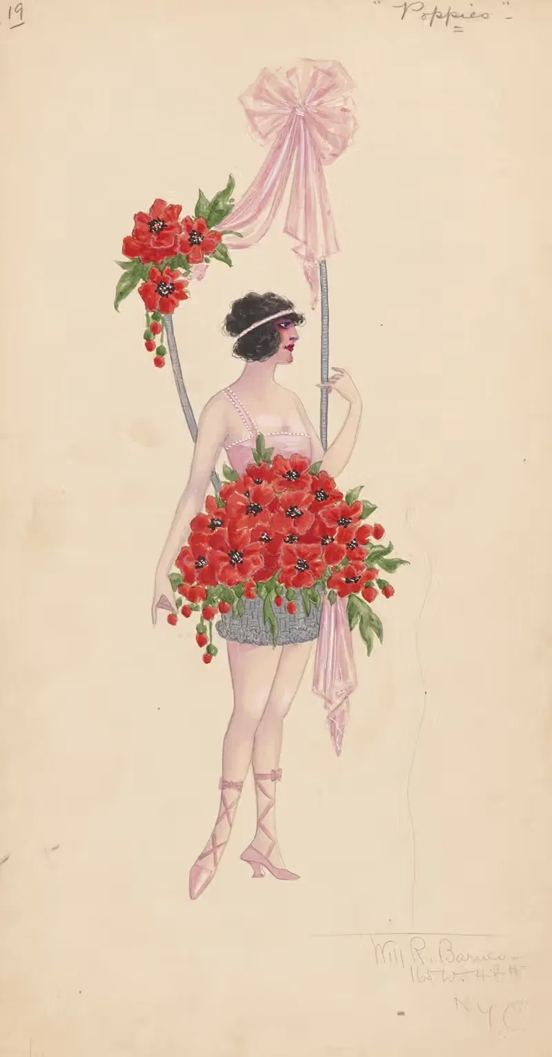 19 – Маки by Уилл Р. Барнс, 1919 - 1920 — digital art print download