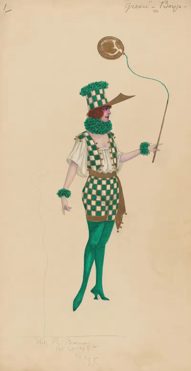 1-Зеленые-Мальчики by Уилл Р. Барнс, 1912 - 1924 — digital art print download