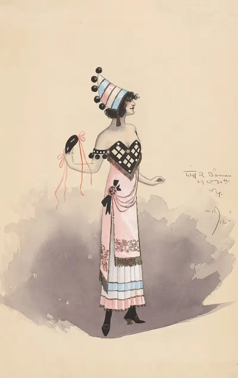 1st Folies Girl-Act I — Will R. Barnes