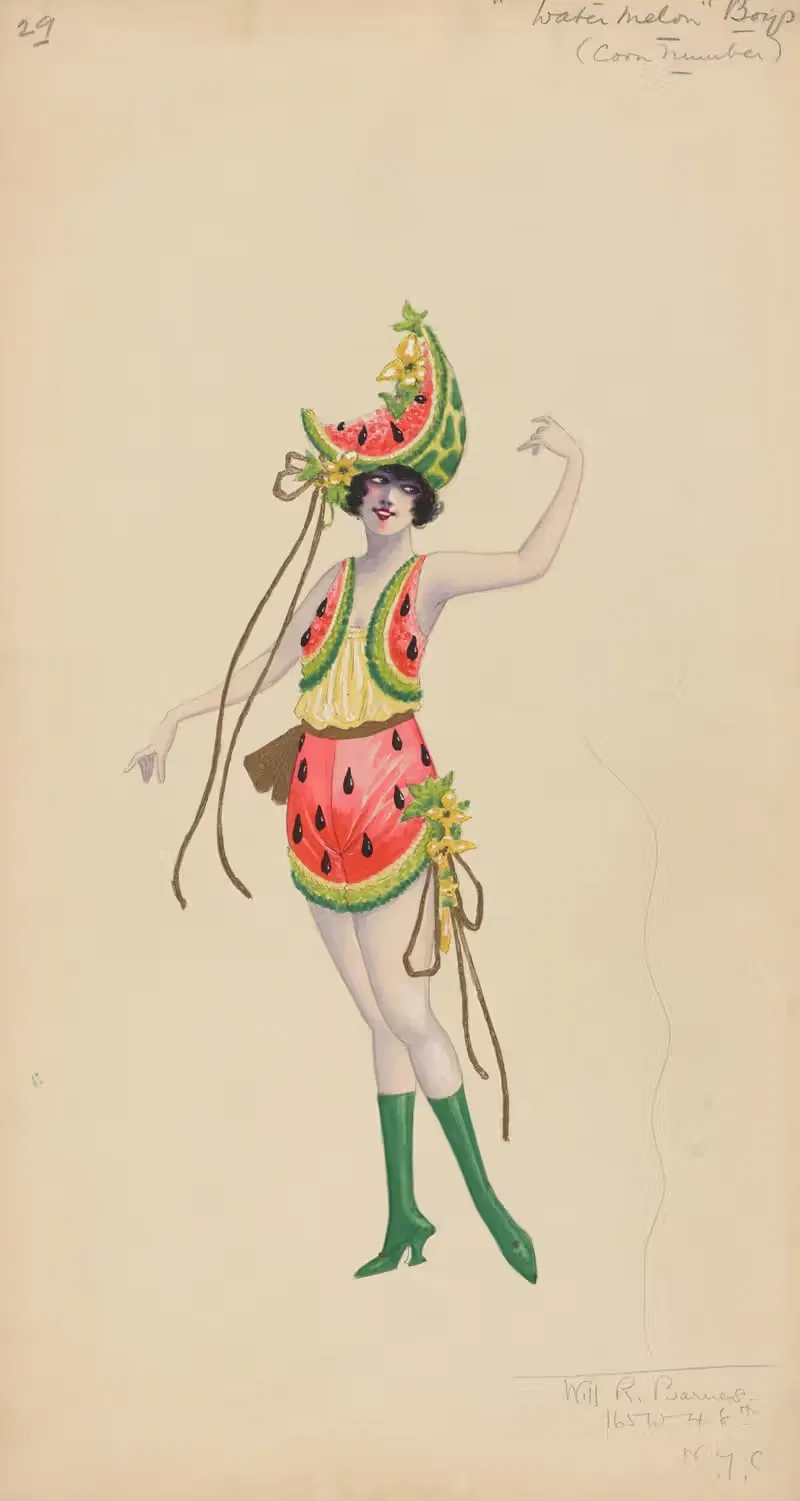 29-Арбузные-Мальчики by Уилл Р. Барнс, 1912 - 1924 — digital art print download