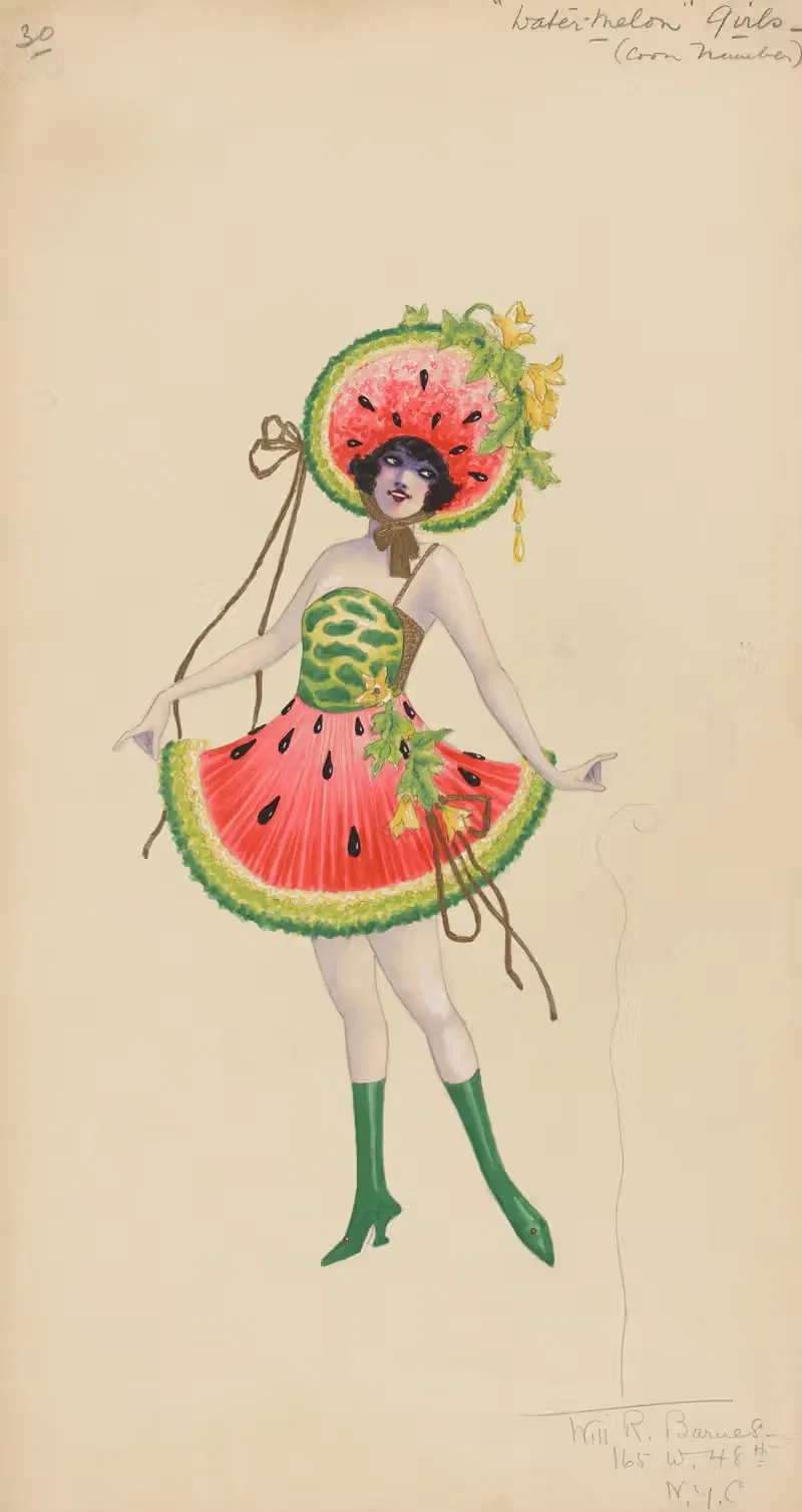 30-Watermelon-Girls (Coon Number) — Will R. Barnes