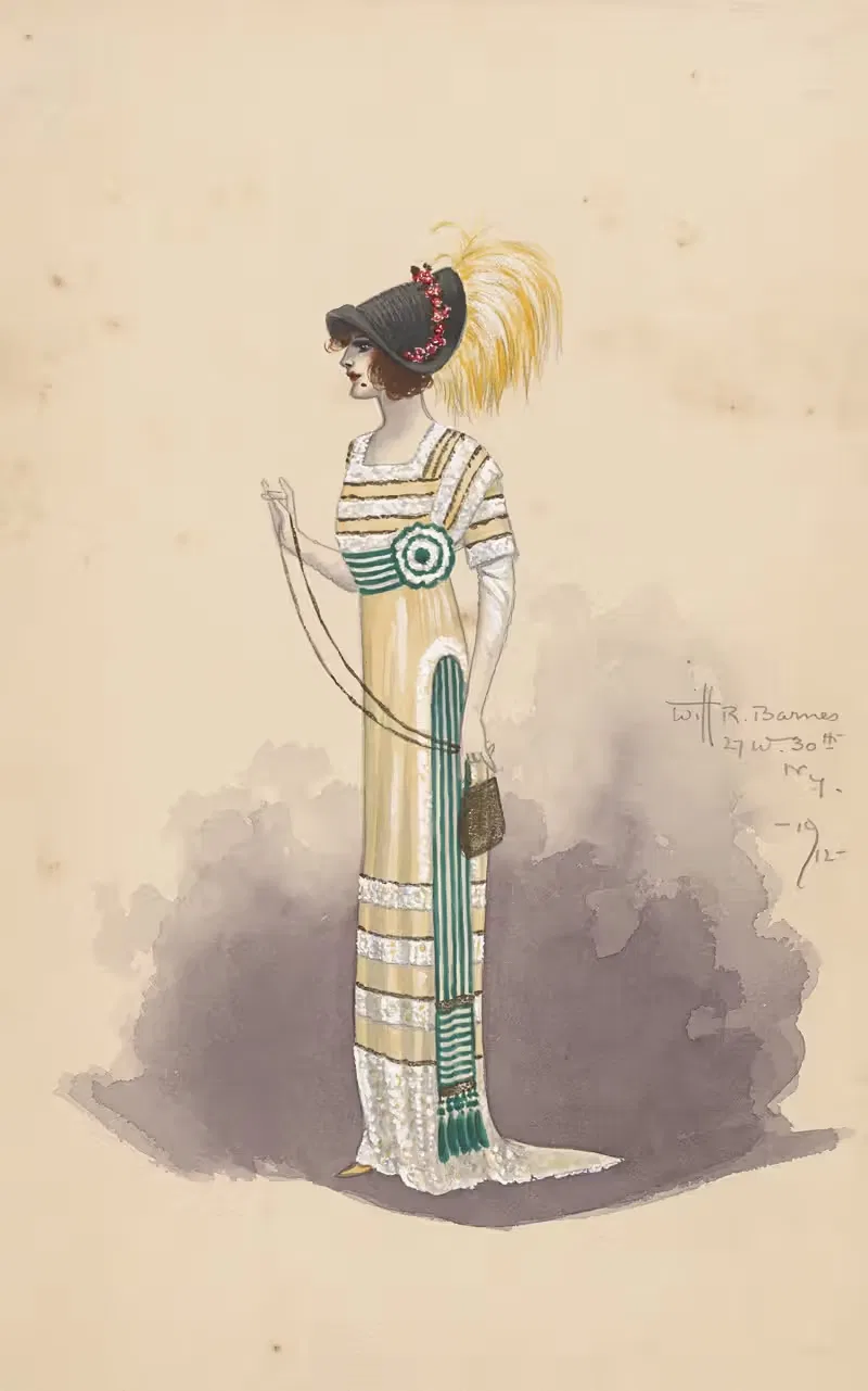 5-й клиент — Акт II — Сцена I by Уилл Р. Барнс, 1912 — digital art print download
