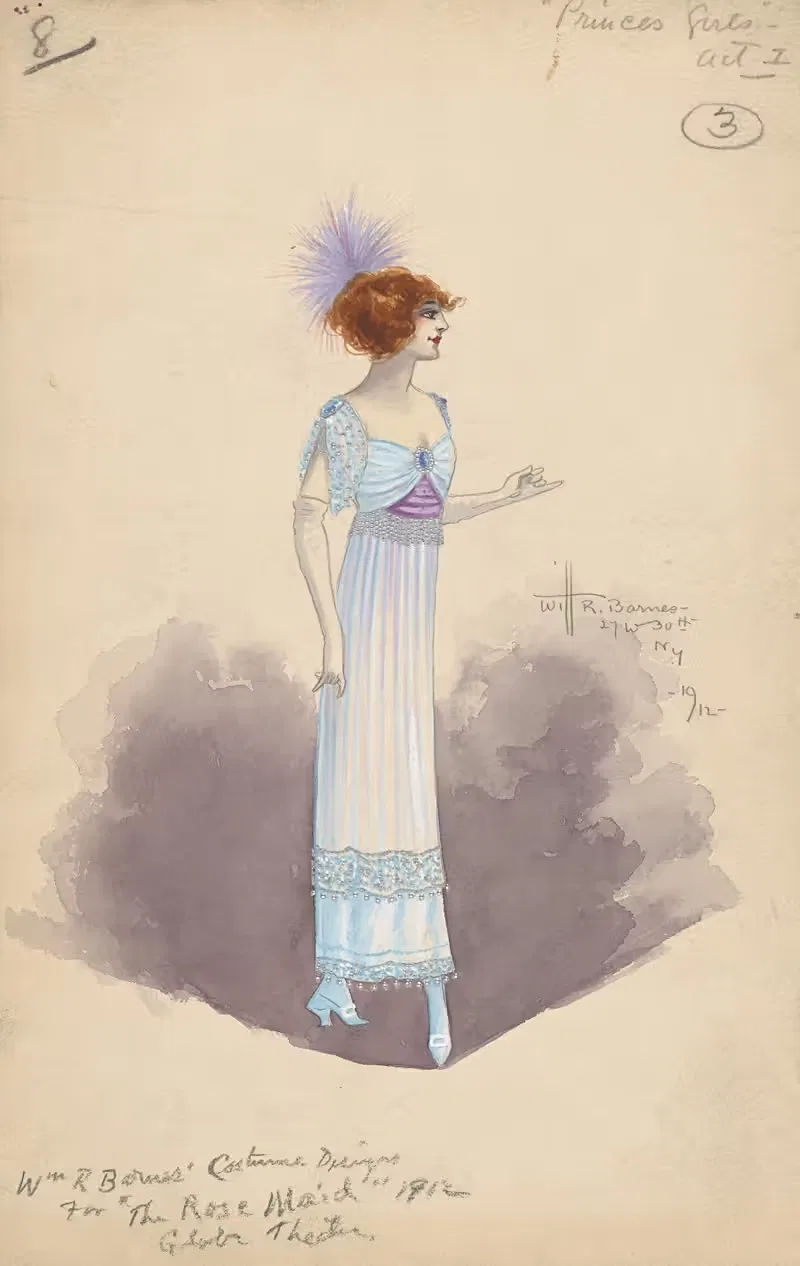 8-Девушки принца-акт I by Уилл Р. Барнс, 1912 — digital art print download
