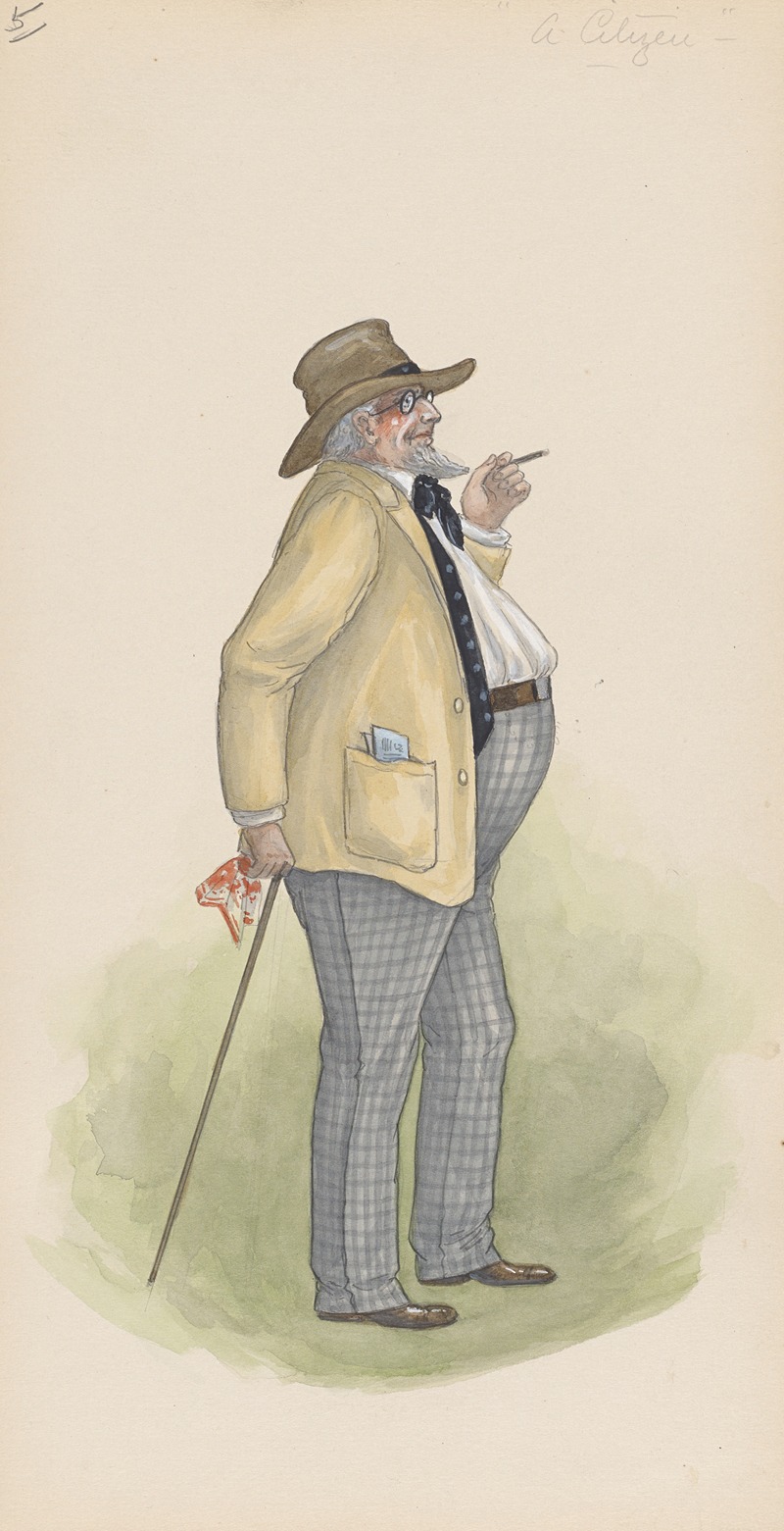 Гражданин by Уилл Р. Барнс, 1922 - 1923 — digital art print download