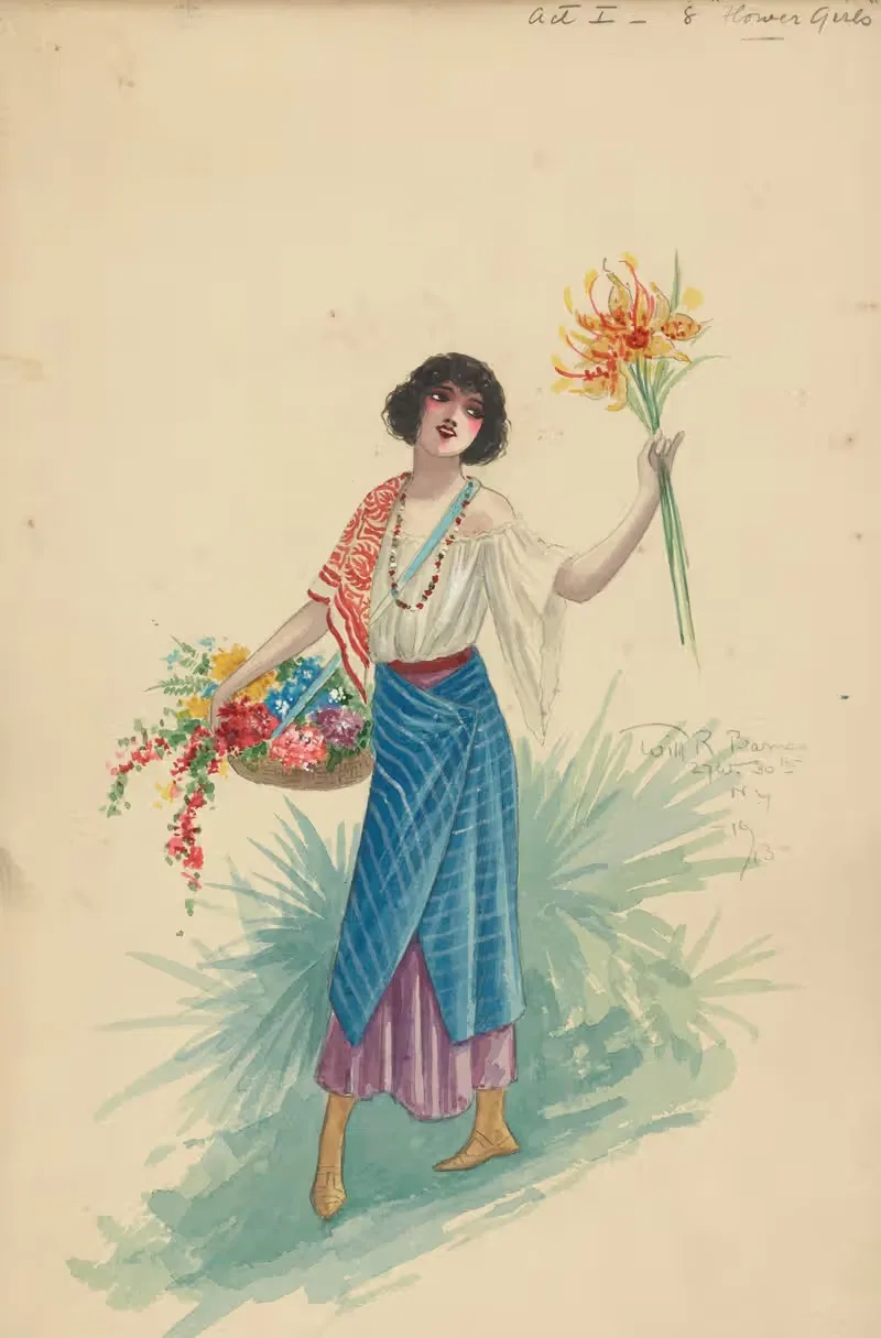 Act I-8 Flower Girls — Will R. Barnes