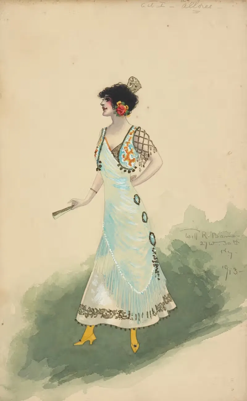 Акт I-Аллоры. by Уилл Р. Барнс, 1913 — digital art print download