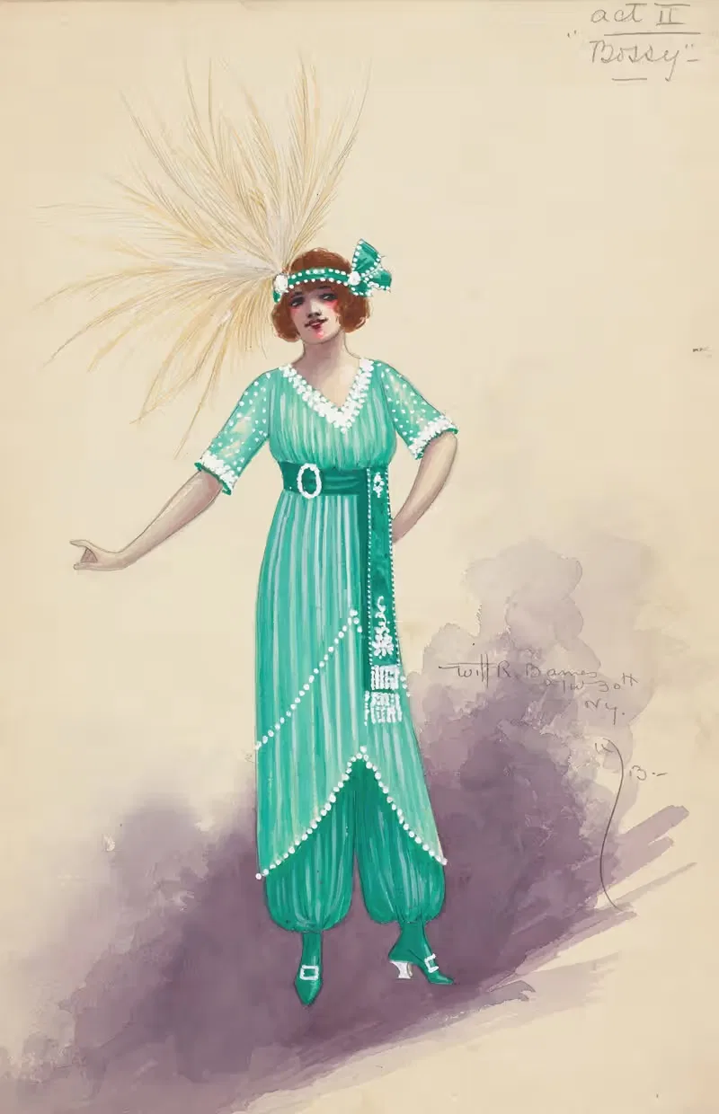 Act II-Bossy by Will R. Barnes, 1913 — digital art print download