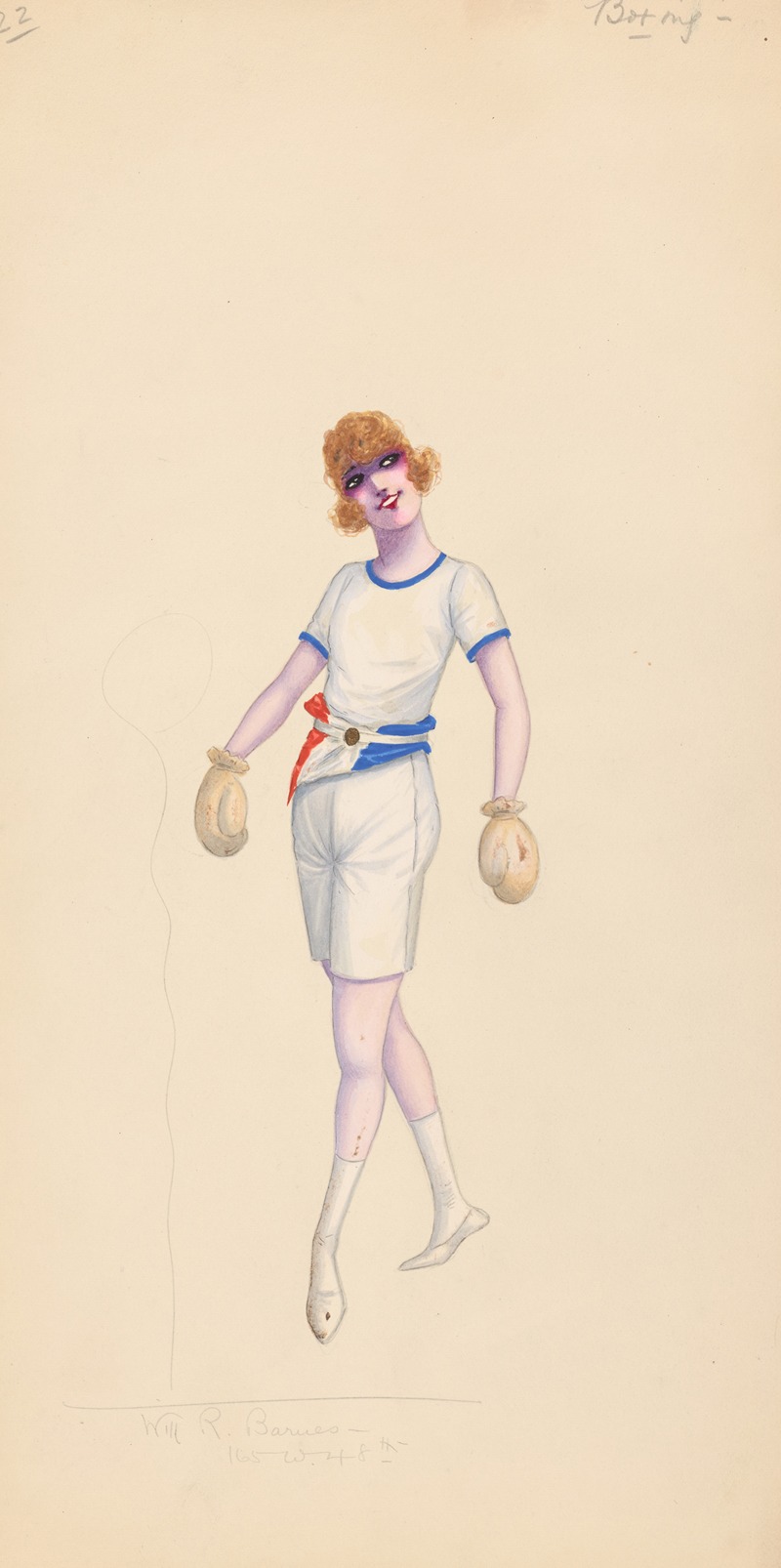 Бокс, 22 by Уилл Р. Барнс, 1912 - 1924 — digital art print download