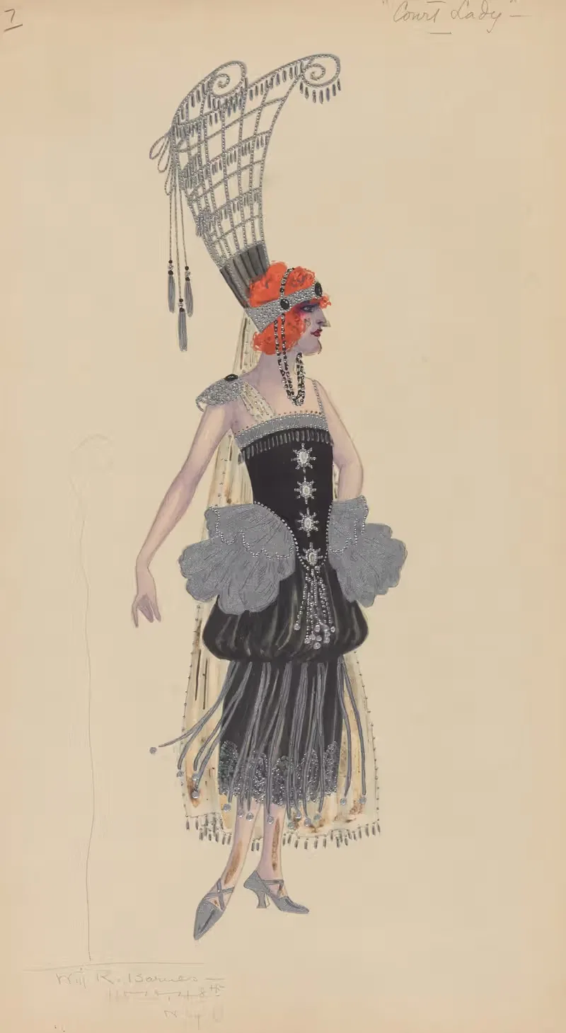 Дворянка by Уилл Р. Барнс, 1912 - 1924 — digital art print download